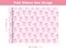 Pink Bow Wrapping Paper Roll - Mini Roll - 17 Inch x 16.5 Feet - Pink Ribbon Bow Design Perfect for Valentine's Day, Girls Birthday, Bachelorette Party, Baby Shower